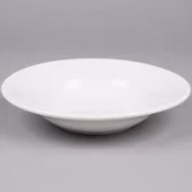 White Pasta Bowl