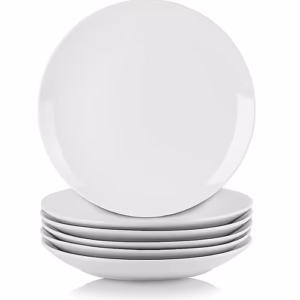 Classic White 10” Round Plate