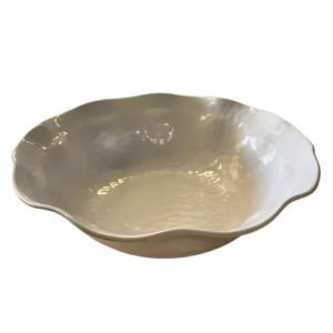 Large White Salad Bowl