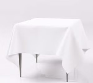 White Square Tablecloths