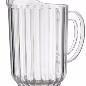Clear Plastic Water Pitcher
